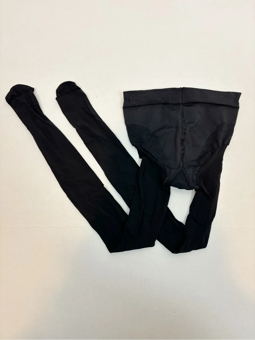 Wolford Tummy 20 Control Top Tights in Black Size S